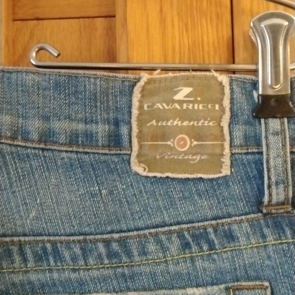 EUC VINTAGE Z Cavaricci Embellished Ankle Jeans - Picture 6 of 11